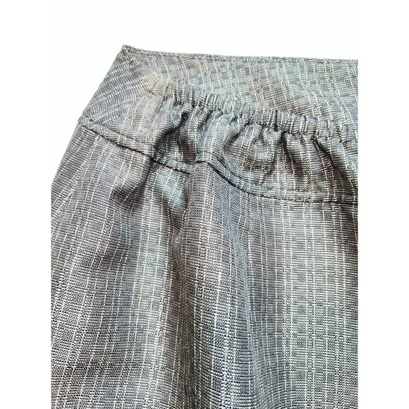 Jones Studio Women's Tweed Pencil Skirt Flat Front Size 24W Tan Back Slit Zip - Picture 10 of 11